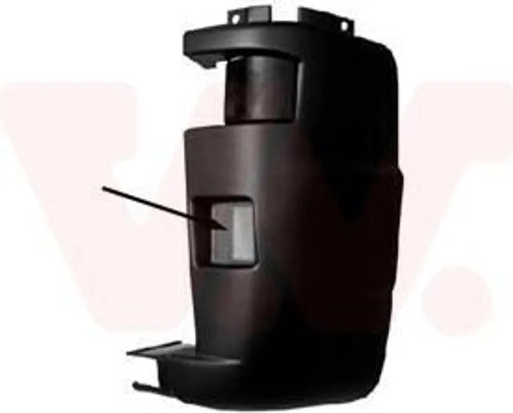Pare-chocs VAN Wezel 1650533 pour Fiat Ducato Peugeot Boxer Citroën