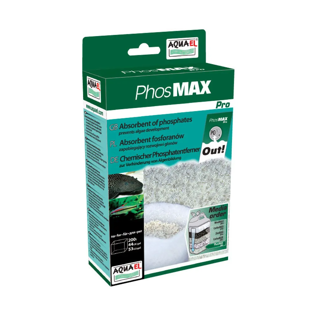 Filtermedium PHOSMAX PRO 3 x 100ml - Idéal pour eau douce et récifal