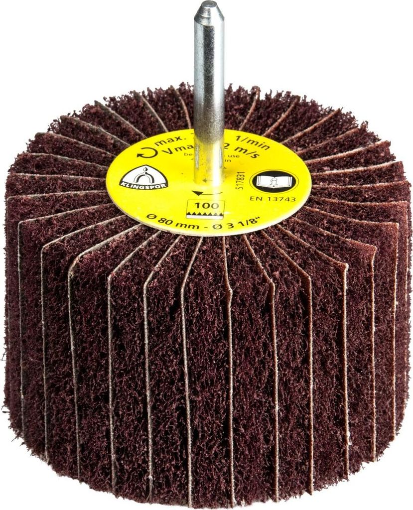 Klingspor NCS 600 Vliesmopstifte Kombination, 100 x 50 x 6 mm Korn 100 Medium