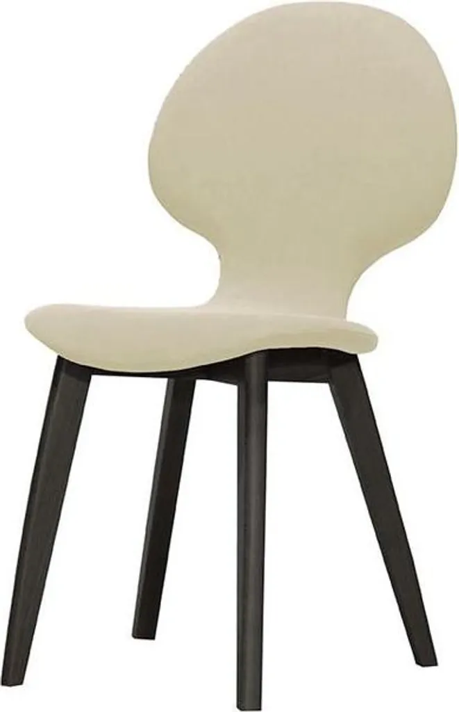 Chaise Mya-Baku 15-black : siège design en métal noir pour salon