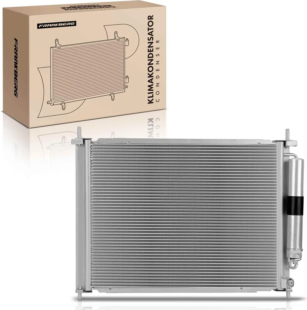 Condenseur Clim Alu pour Renault Twingo II CN0 Wind 1.2L 1.6L Frankberg