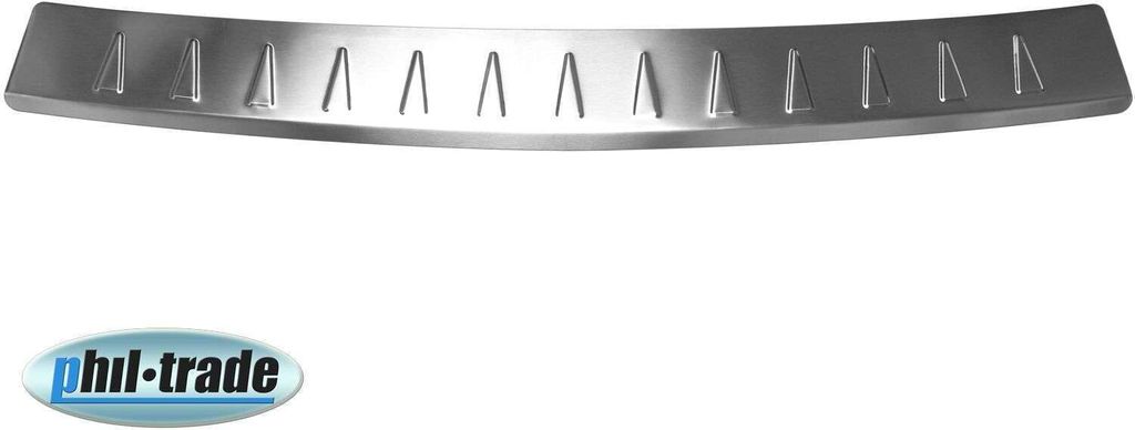 Ladekantenschutz Edelstahl matt für MERCEDES A-KLASSE W169 | 06.2008-2012 MOPF