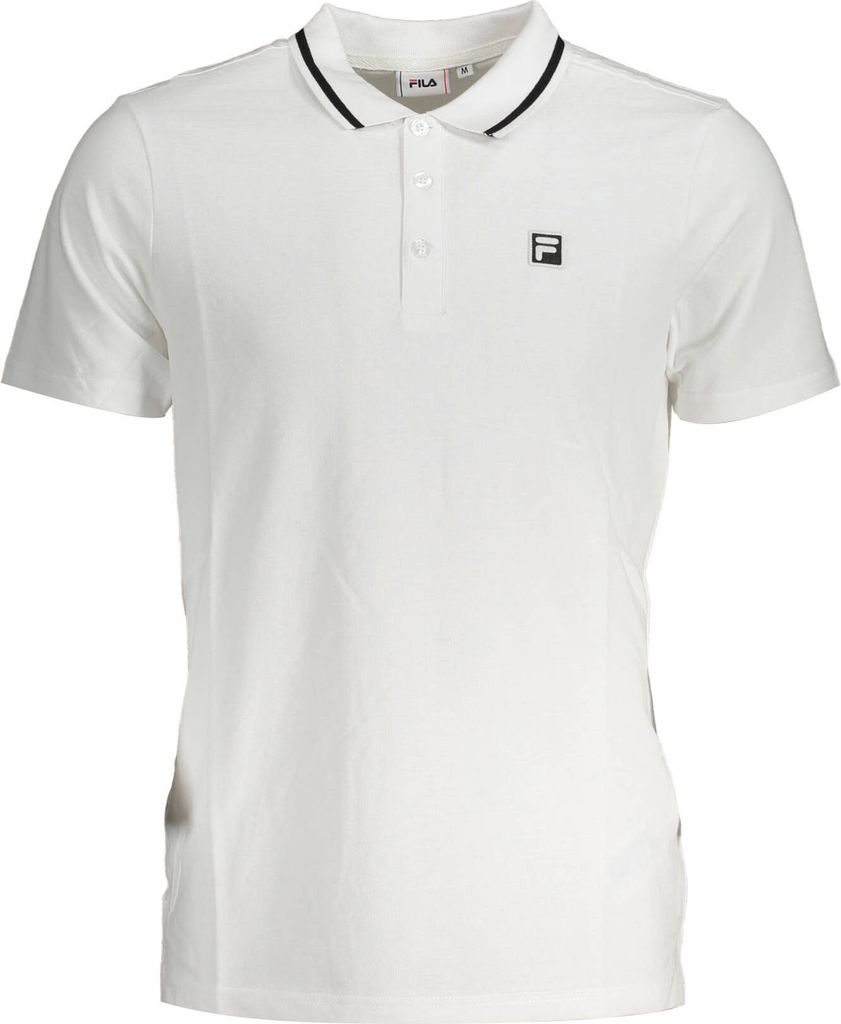 Fila Herren POLOSHIRT Weiß FAM0319_BD15429_BIANCO1000 : Größe - S Größe: S
