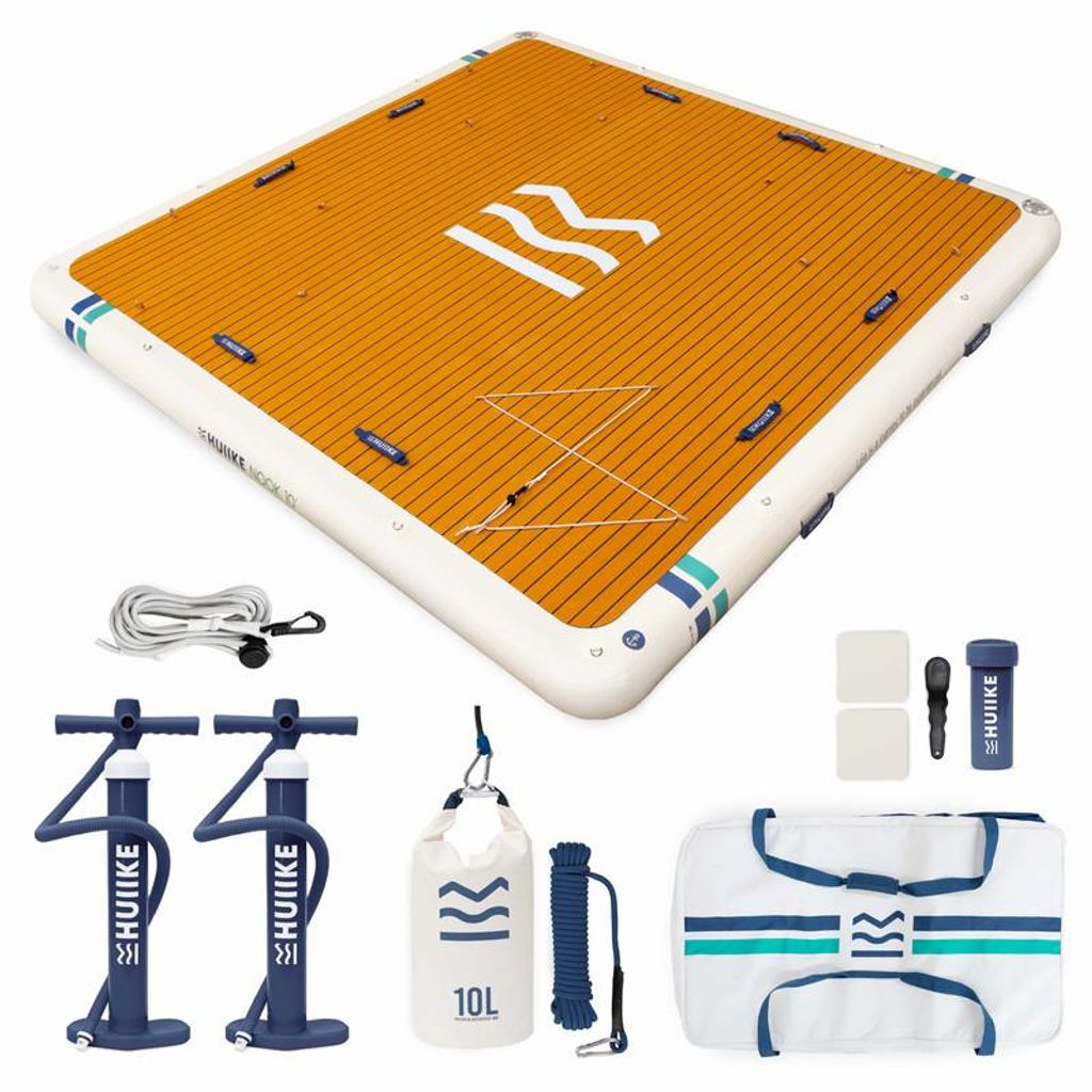 Plateforme Gonflable Antidérapante 6 Personnes, Jusqu'à 500 Image du produit 