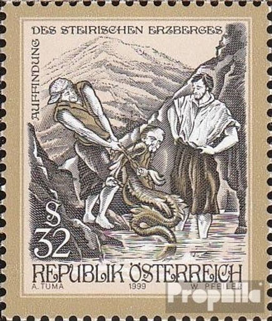 Briefmarken Österreich 1999 Mi 2300 (kompl.Ausg.) Produktbild 