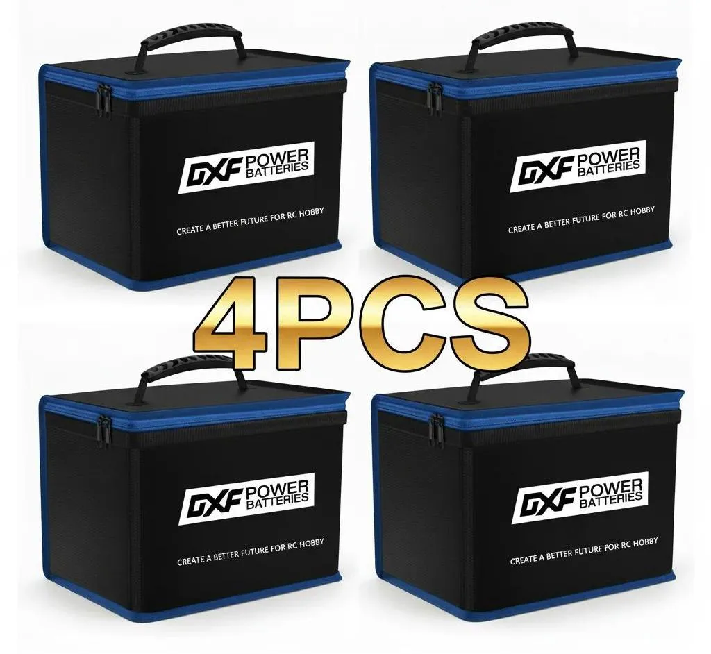 Pochette de protection ignifuge LiPo Safe Bag - Pack de 4 rangements portables