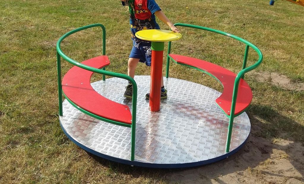 Drehbare Kinder Karusselle Spielplatz  EU Carousel Produktbild 