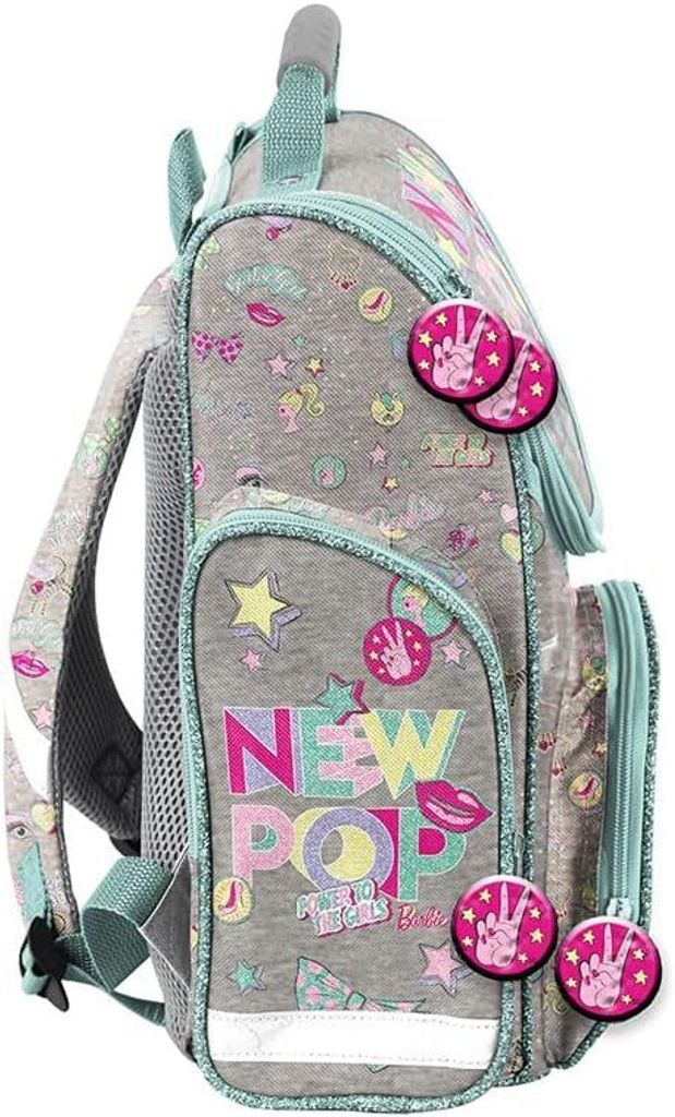 SCOOLSTAR Barbie New Pop Schulranzen Mädchen 1 Klasse Produktbild 