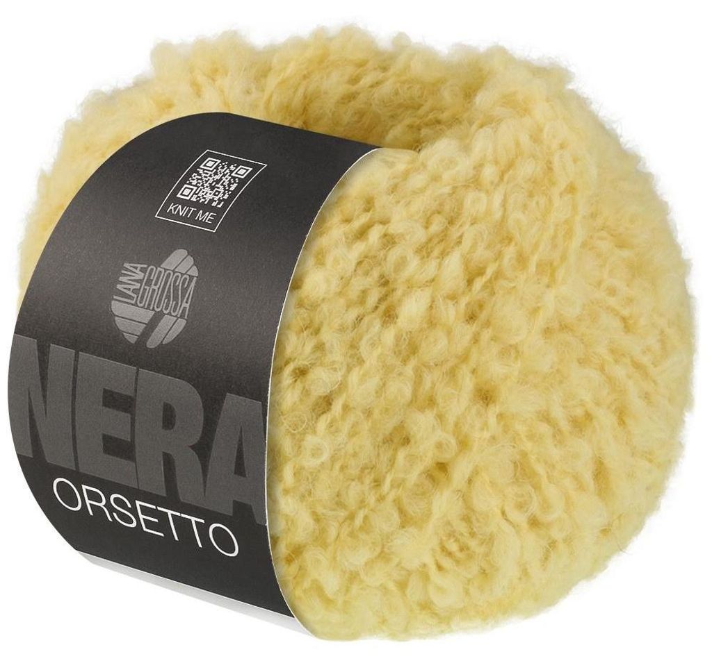 Lana Grossa - Orsetto 0008 gelb Produktbild 