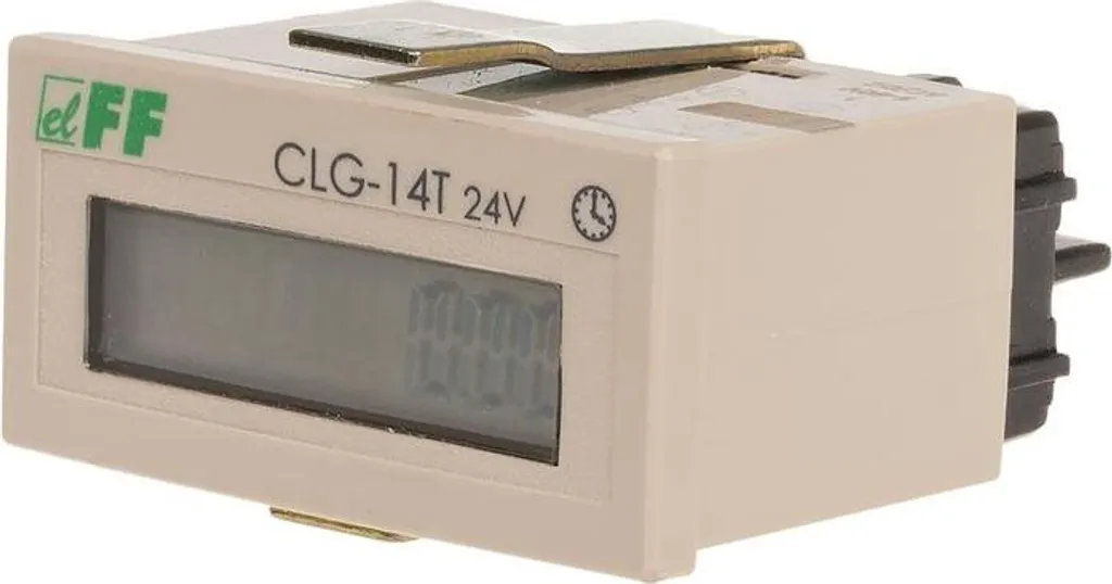Compteur horaire 24V DC CLG-14T-24V : stop aux fraudes de temps d'utilisation