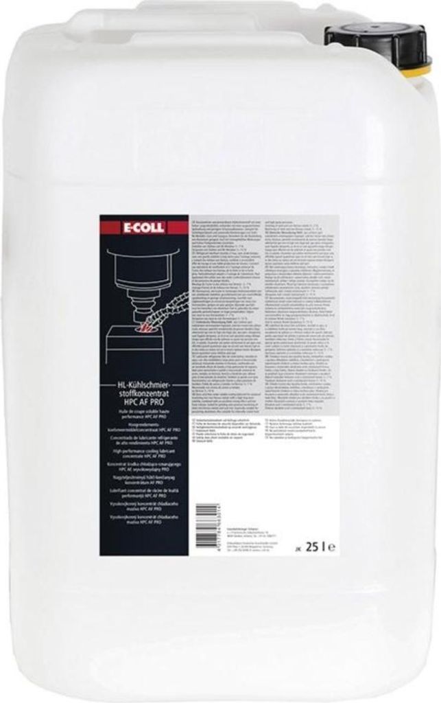 E-COLL HL-Kühlschmierstoff HPC u. AF Konzentrat PRO 25l Amin frei, Inhalt:25 Liter, Gebindeart:Kanister