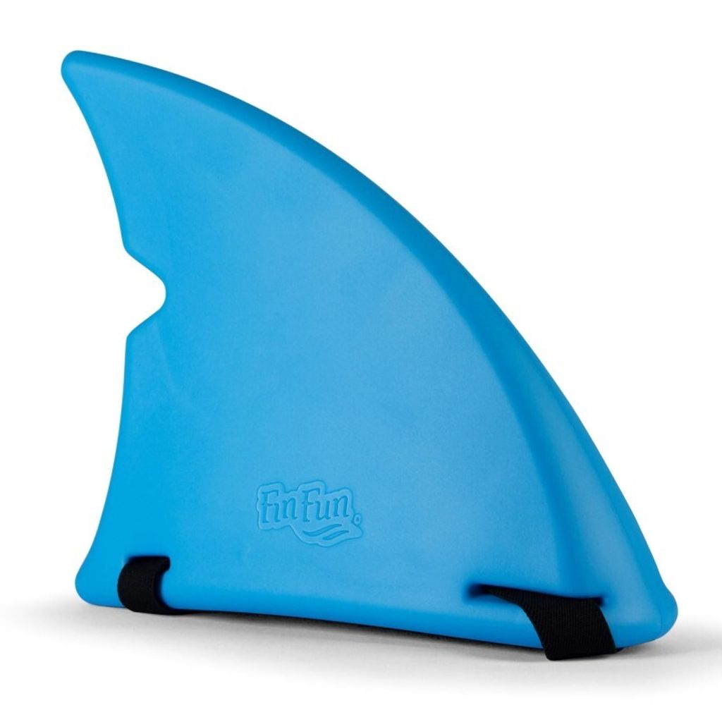Flosse Fun Shark Rückenflosse für kleine Schwimmer blau Produktbild 