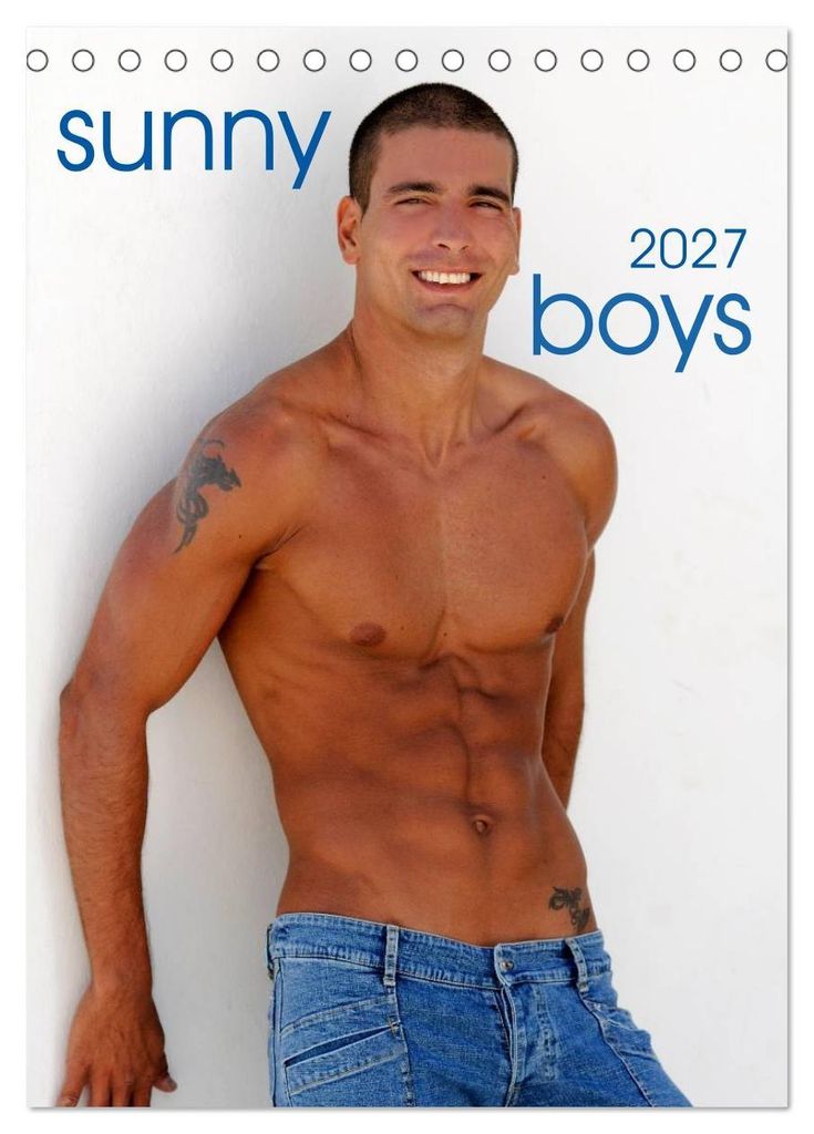 Sunny Boys (Tischkalender 2027 DIN A5 hoch), CALVENDO Monatskalender