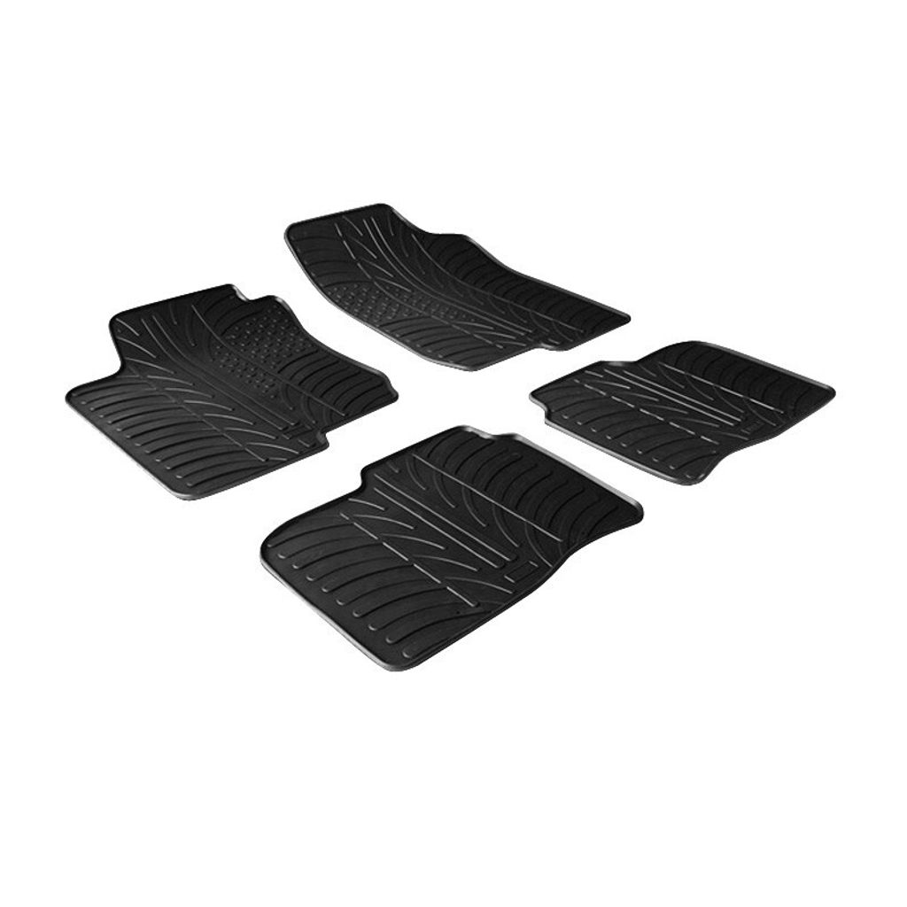 Gledring Fußmatten Set Gummi für HYUNDAI i30 (FD) Vorne+Hinten