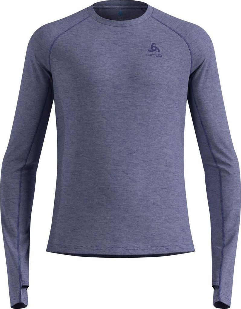 The X-alp Performance Wool 115 Trail Running Long Sleeve T-shirt skipper blue melange (21122) XXL