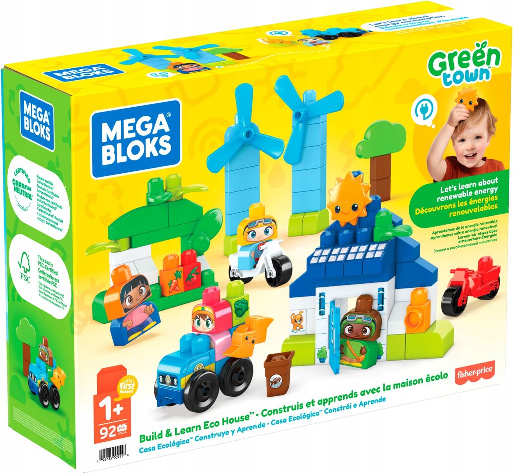 Mega Bloky Stavebnica 92 Piese Obrázok produktu 