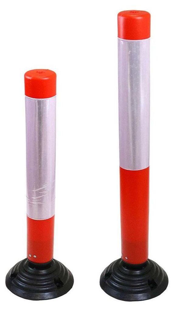 Flexibler, selbstaufrichtender Parkpfosten Rot  x  x 1000 Produktbild 