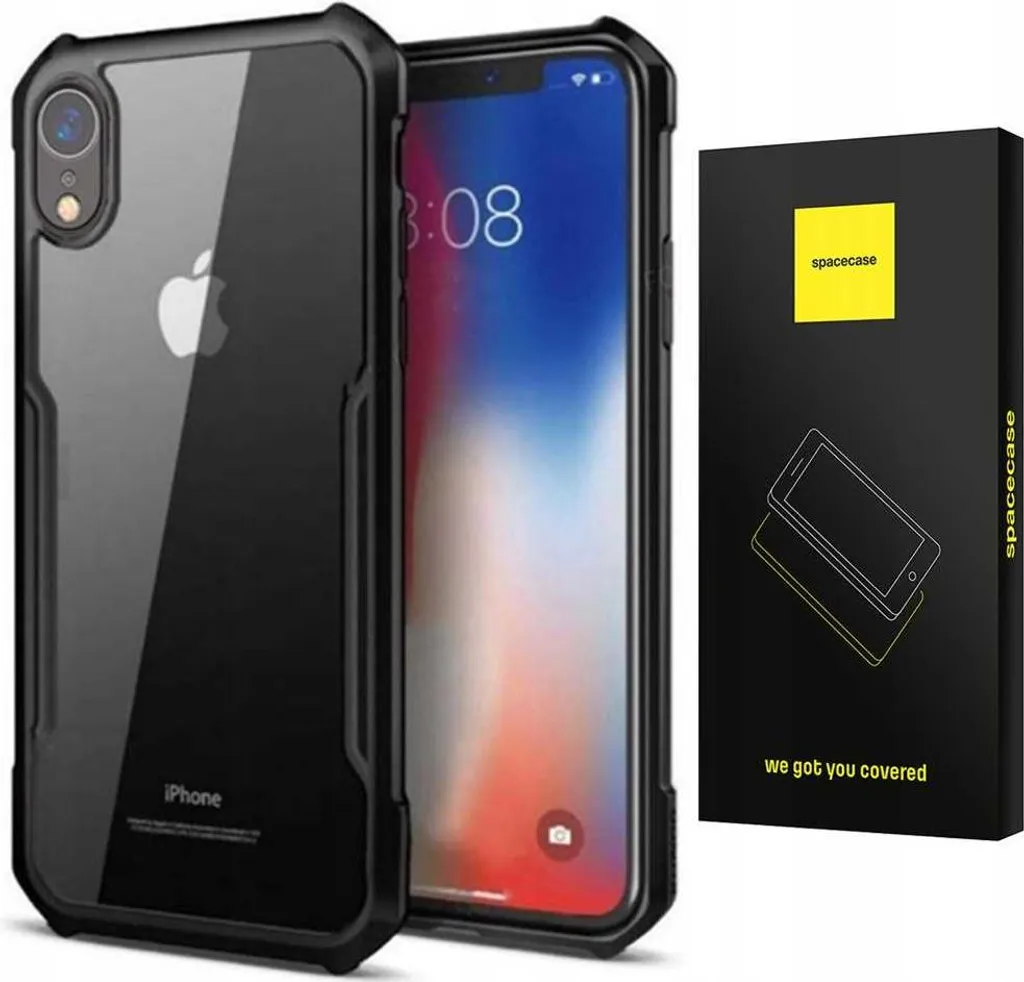 Évitez l'écran cassé : Coque iPhone Xr Blindée Beetle Noir Antichoc