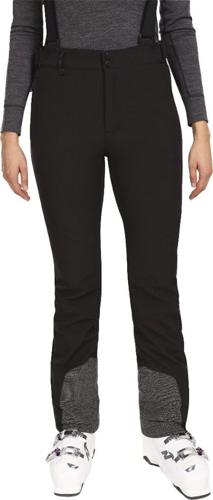 Kilpi RHEA-W Softshell-Skihose für Damen, SCHWARZ, Größe 40