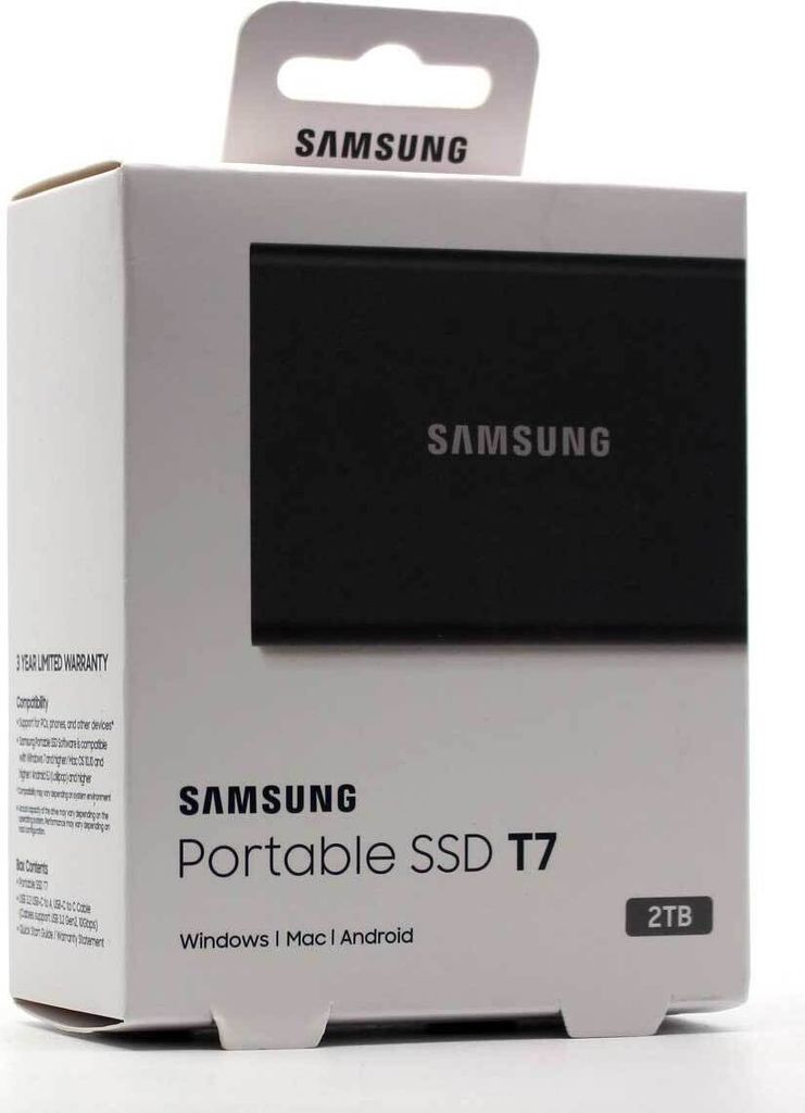 Samsung portable SSD T7    2TB USB 3.2 Gen 2 (USB-C) Produktbild 18
