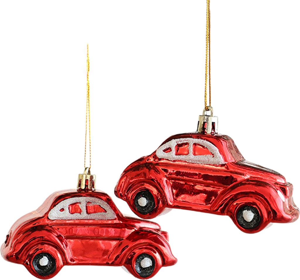 2Pcs Weihnachten Anhänger Exquisite Pilz Donut Santa Claus Form Weihnachten Baum Hängen Ornament für Festliche Dekoration N