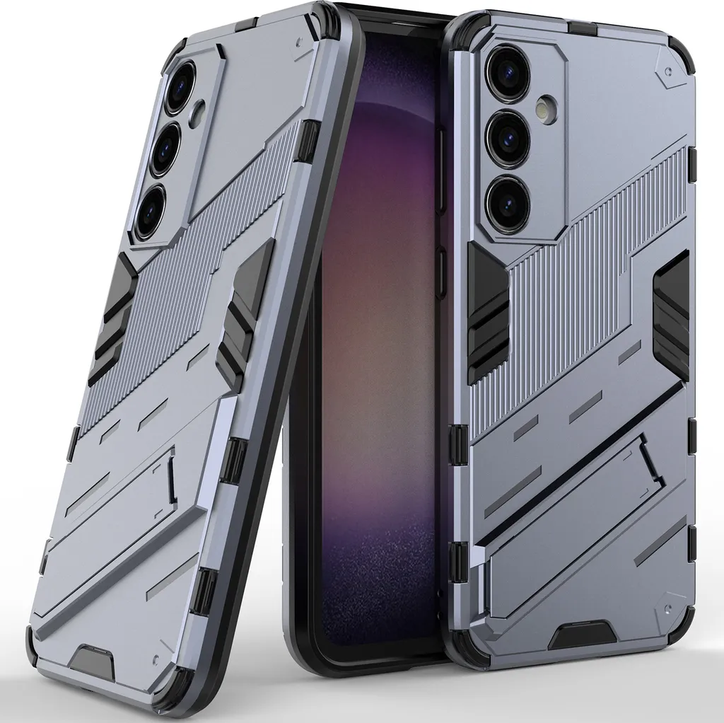 Custodia Armor Samsung Galaxy S23 FE - Cover Antiurto Militare con Stand