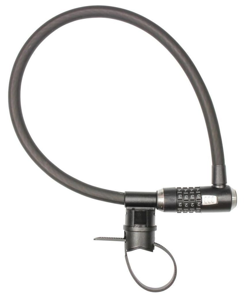 Kryptonite KryptoFlex 1565 Combo Kabelschloss (65cm) Schwarz