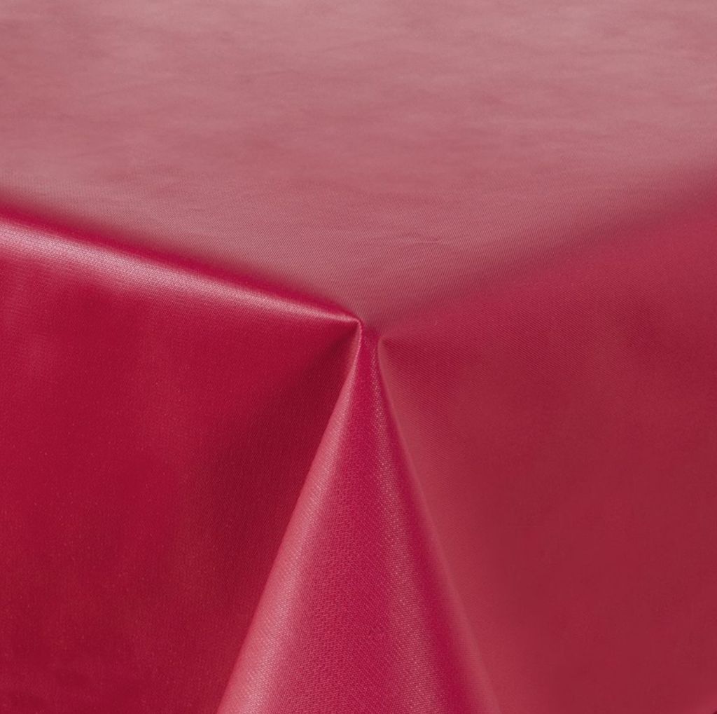 Wachstuchtischdecke Rund Oval Eckig Tischdecke Wachs Wachstischdecke abwischbar Garten Tischtuch Bordeaux Eckig 130x260