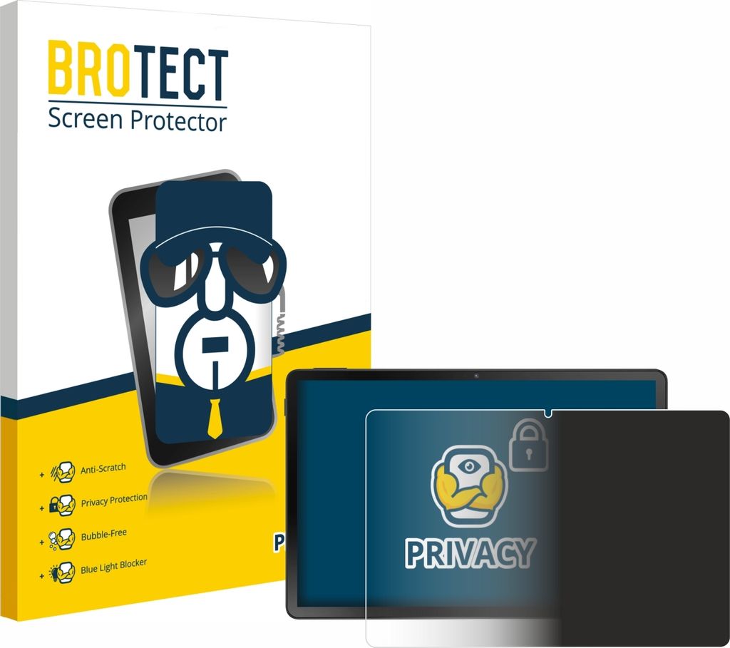 BROTECT Sichtschutzfolie für Doogee U11 Pro Anti-Spy Privacy Sichtschutz Blickschutz Folie Blaulicht-Schutz