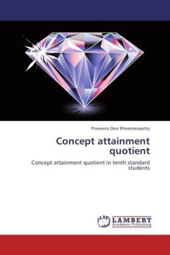 Bheemarasetty, P: Concept attainment quotient
