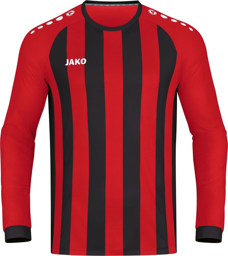 JAKO Kinder Trikot Inter LA, Farbe:sportrot/schwarz, Größe:128