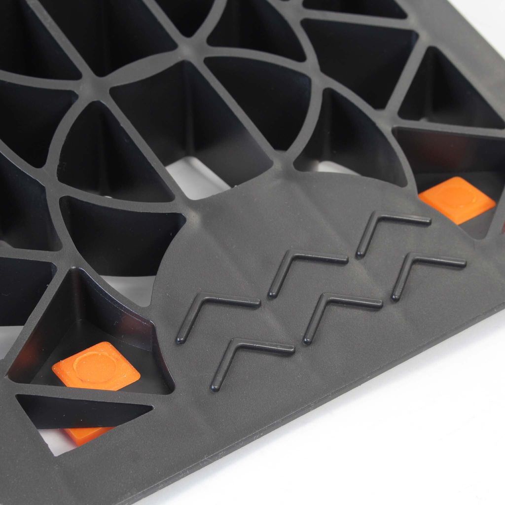 Wiltec rampy krátke extra ploché 2 kusy z plastu do 3 t Obrázok produktu 4