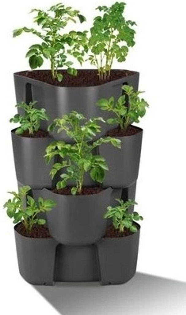 Pojemnik do uprawy ziemniaków Plastkon antracyt 1 szt Zdjęcie produktu 