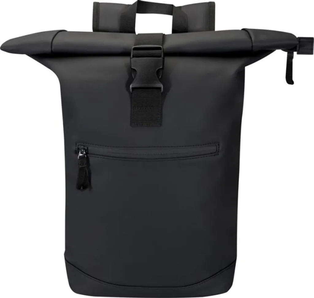 Zaino Roll Top Riciclato Floso Resi Plus 18L Nero | Eco-Shopping