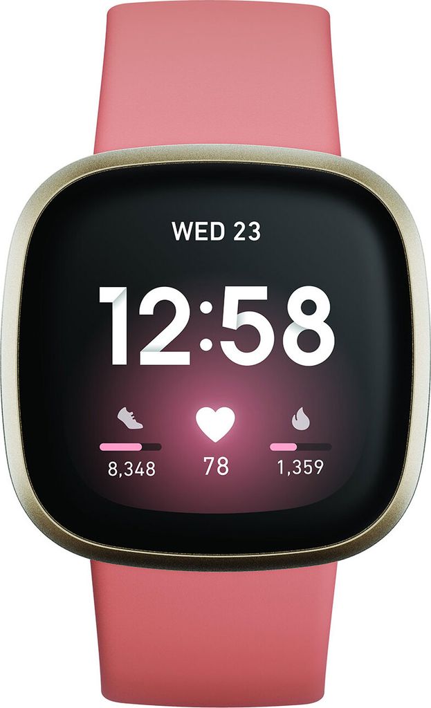 FitBit 4061856797816 Fitbit Versa 3 altrosa/softgold Zdjęcie produktu 