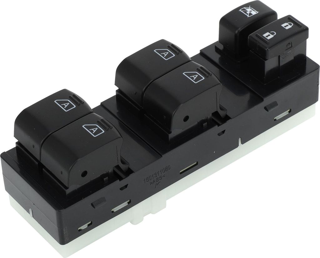 Elektrischer Fensterschalter Nr. 25401JK40D Vorderer linker Fahrerseiten-Fenstersteuerungsschalter für INFINITI Q40 G37 Schwarz