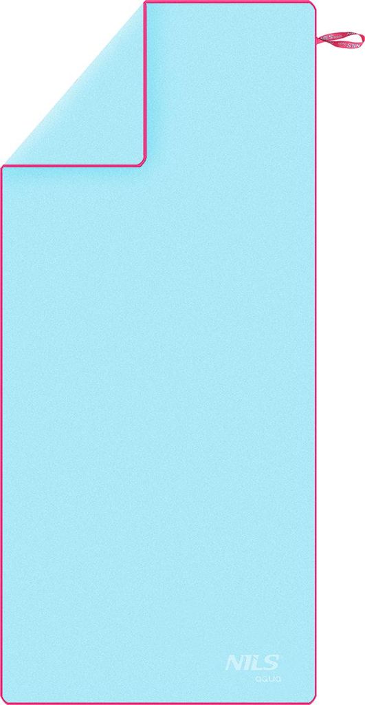NAR13 hellblau Mikrofaser Handtuch 200X90 cm NILS AQUA