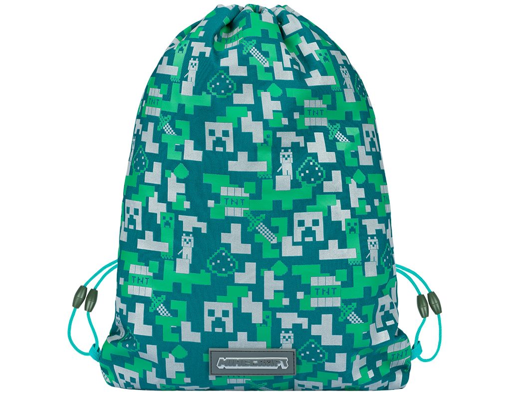 BAAGL Turnbeutel Minecraft Silver Creeper