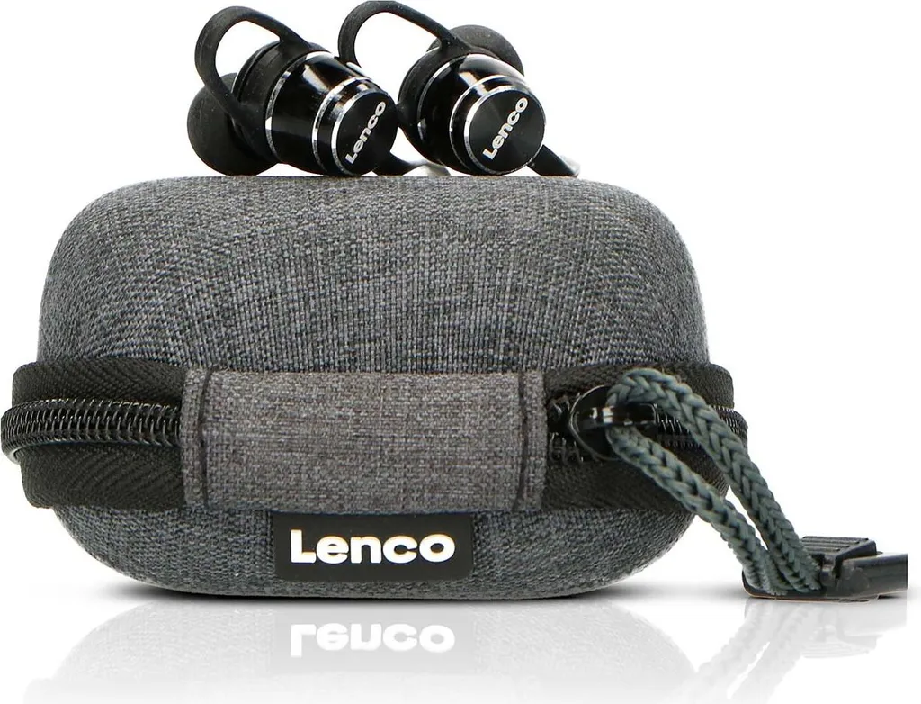 Casque Bluetooth Lenco EPB-160 avec étui et banque d'alimentation