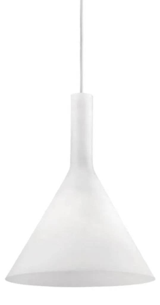 Suspension blanche COCKTAIL pour éclairage de cuisine ou bar Ø 9 cm