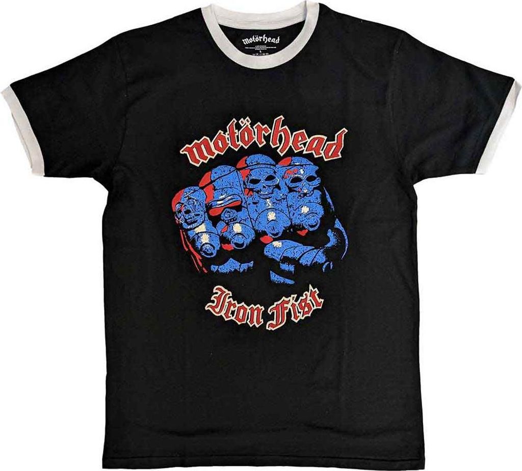 Motörhead Iron Fist Ringer Black M T-Shirt