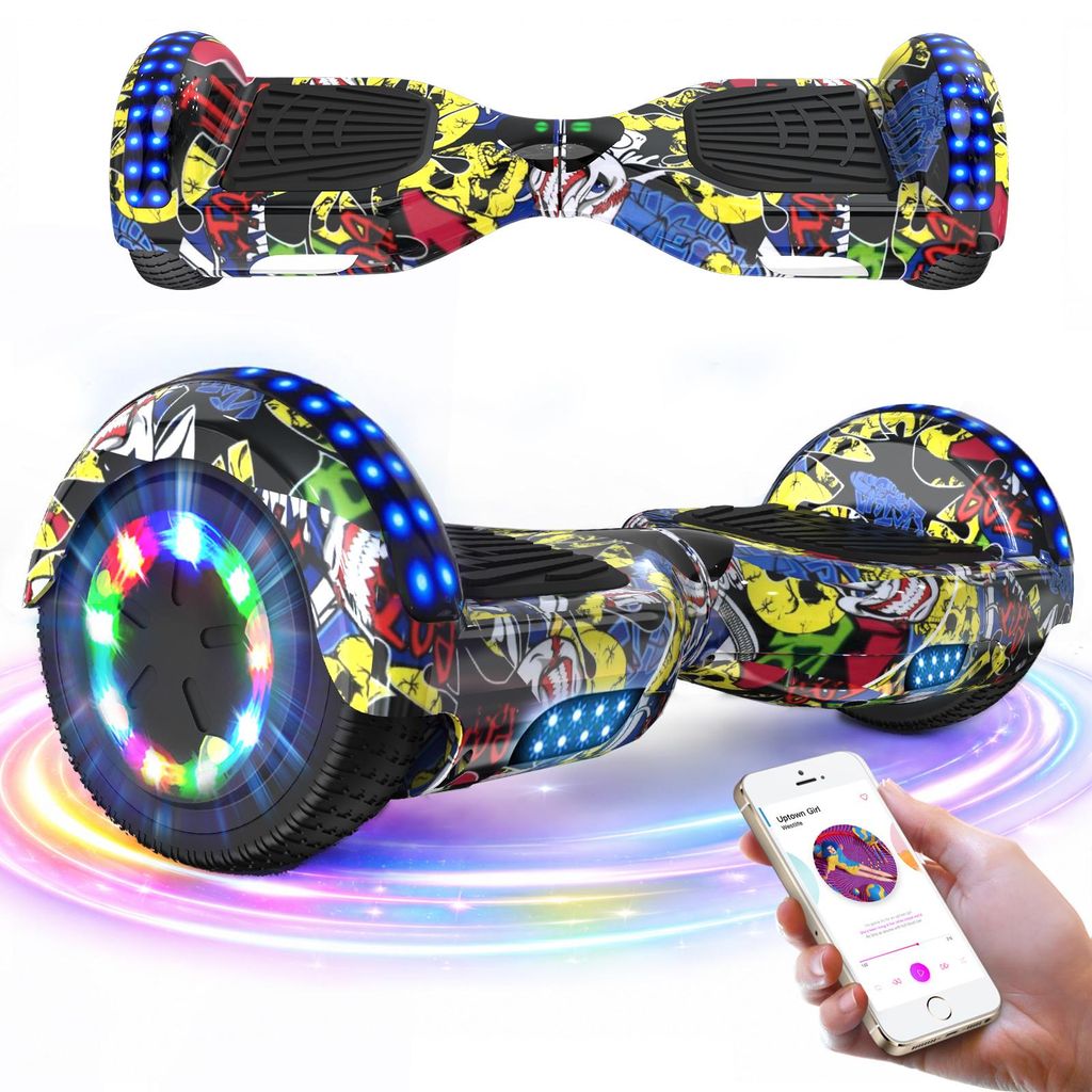GeekMe Hoverboard, 6,5 inch, kinderversie, krachtige Productafbeelding 