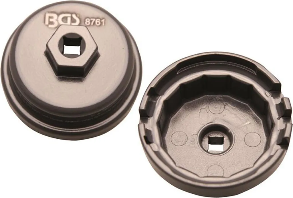 Chiave Per Filtro Olio 65 Mm 14 Scanalature - Acciaio Carbonio, Attacco 22 Mm, Testa Esagonale, Per Nissan, Toyota, Geely, Aeolus, Camry, Attrezzo Svitafiltro
