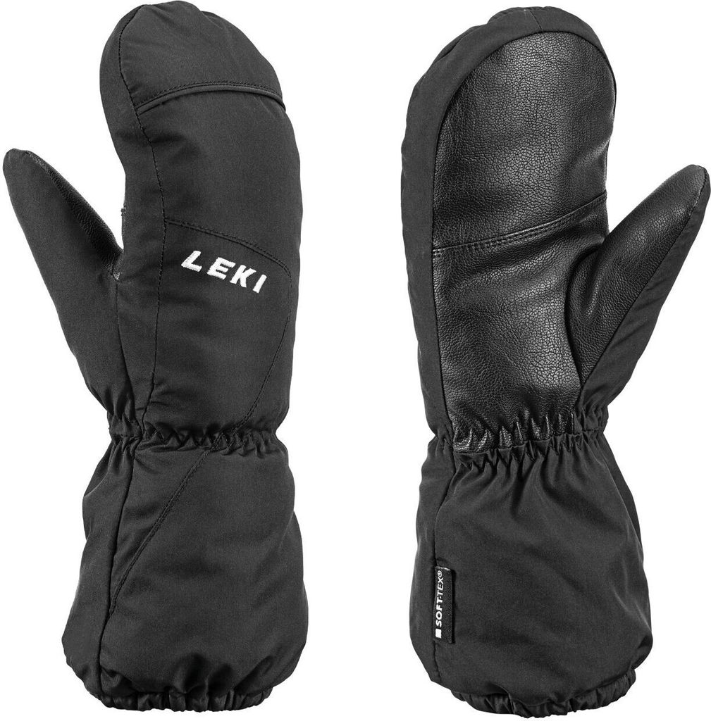 Skihandschuhe LEKI Nevio Junior Mitt Black Schwarz 3
