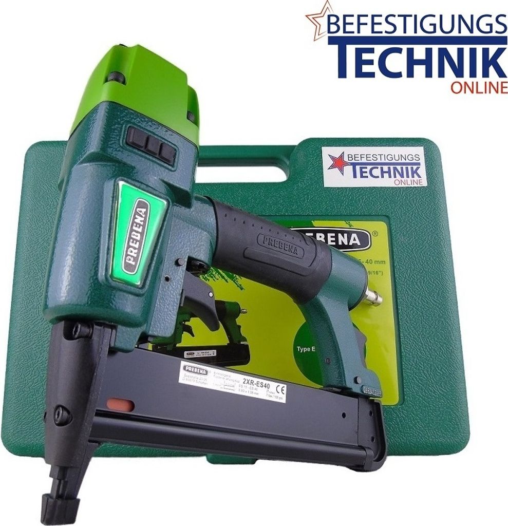 Prebena Klammernagler Klammergerät 2XR-ES40 15-40mm für Produktbild 