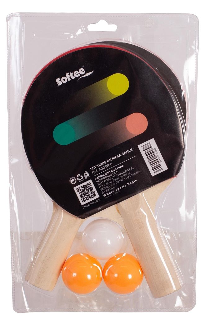 Set Tischtennis Sanle Mehrfarbig
