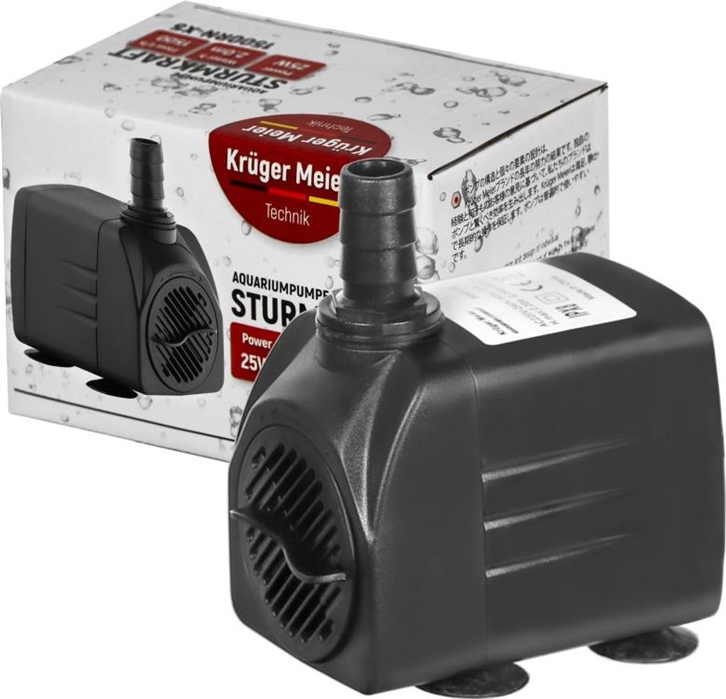 Kruger Meier Sturmkraft 1500RN-X5 - pompa wody 1500l/h Zdjęcie produktu 