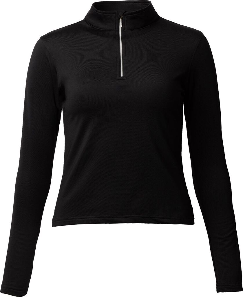 Horze Luminox Damen Funktionsshirt mit langen Ärmeln, Schwarz, 36