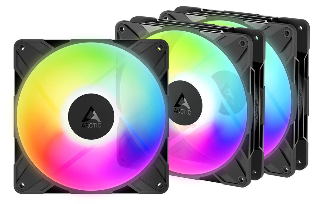 ARCTIC Lüfter 140*140*27 P14 Pro Reverse A-RGB -3Pack Image du produit 