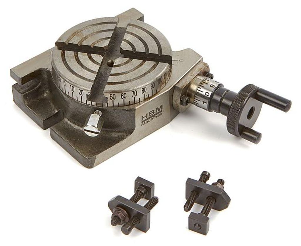 HBM 75 mm Teiltisch, Teilvorrichtung mit Spannsatz